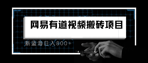 8月有道词典最新蓝海项目，视频搬运日入800+-大白鱼网创