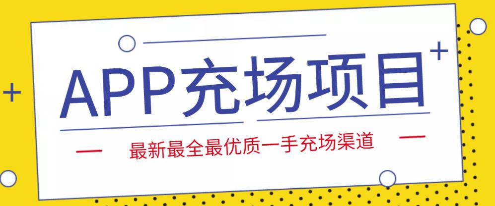 外面收费9800的APP充场项目，实操一天收入800+个人和工作室都可以做-大白鱼网创