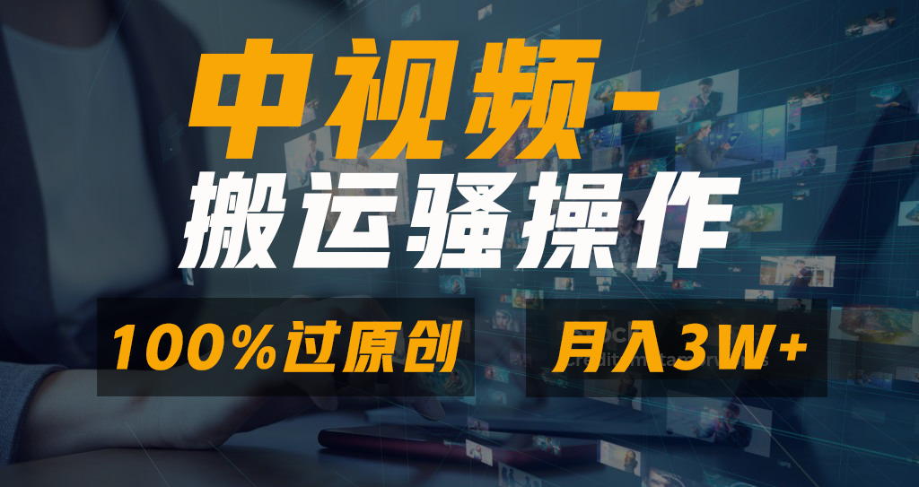 无脑双重去重原创视频，100%中视频+视频号分成计划，一键多平台发布小白…-大白鱼网创