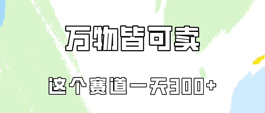 万物皆可卖，小红书这个赛道不容忽视，实操一天300！-大白鱼网创